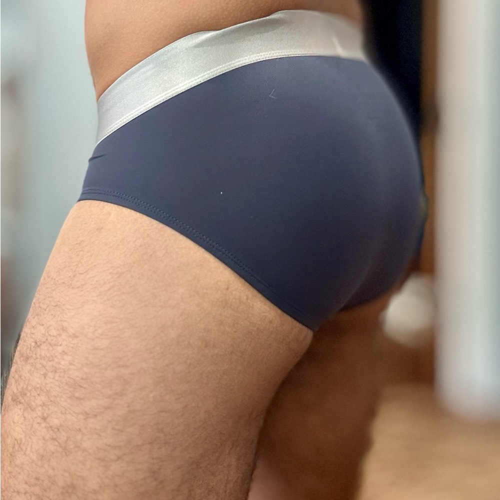 Calvin Klein Navy Blue Briefs - Picture 7 of 10